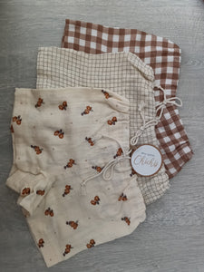 Shorts 6-12 mois