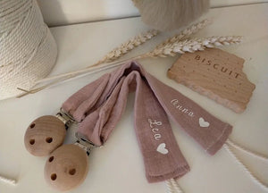 Attache tétine Éloise personnalisés